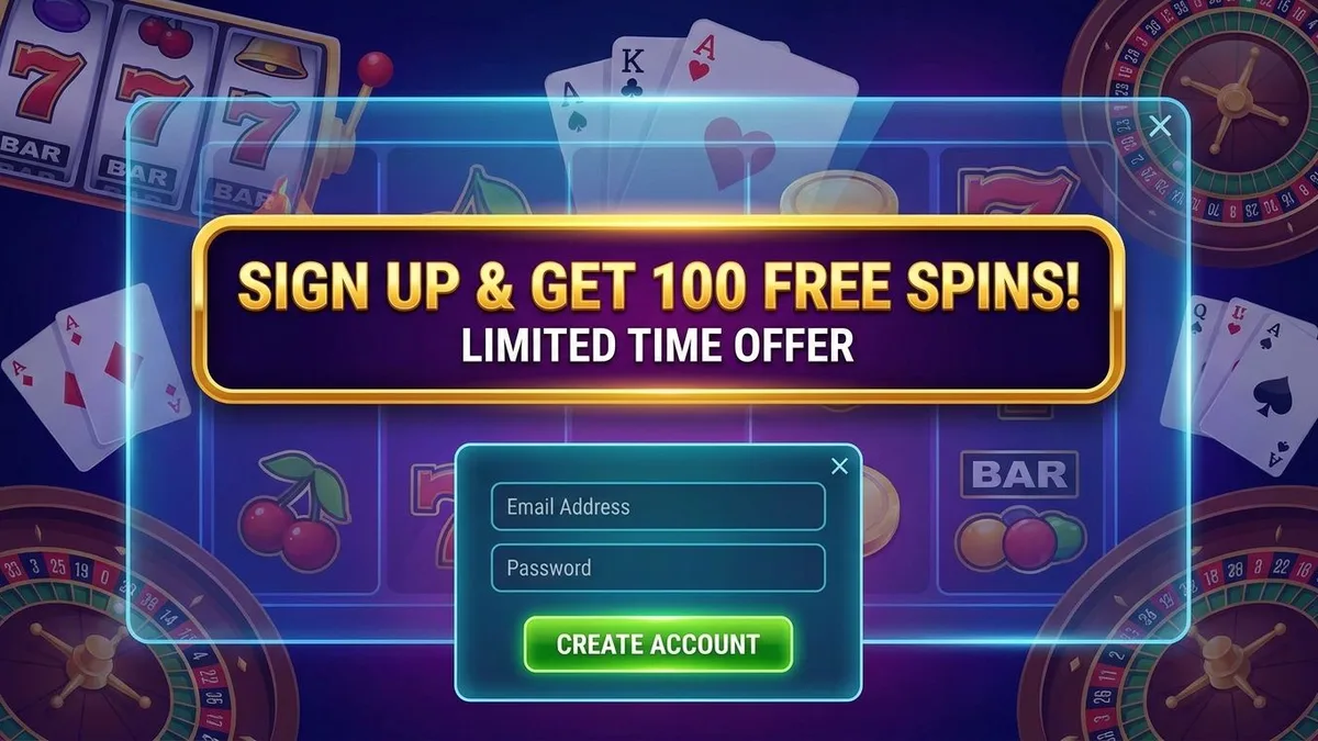 Registrazione con bonus